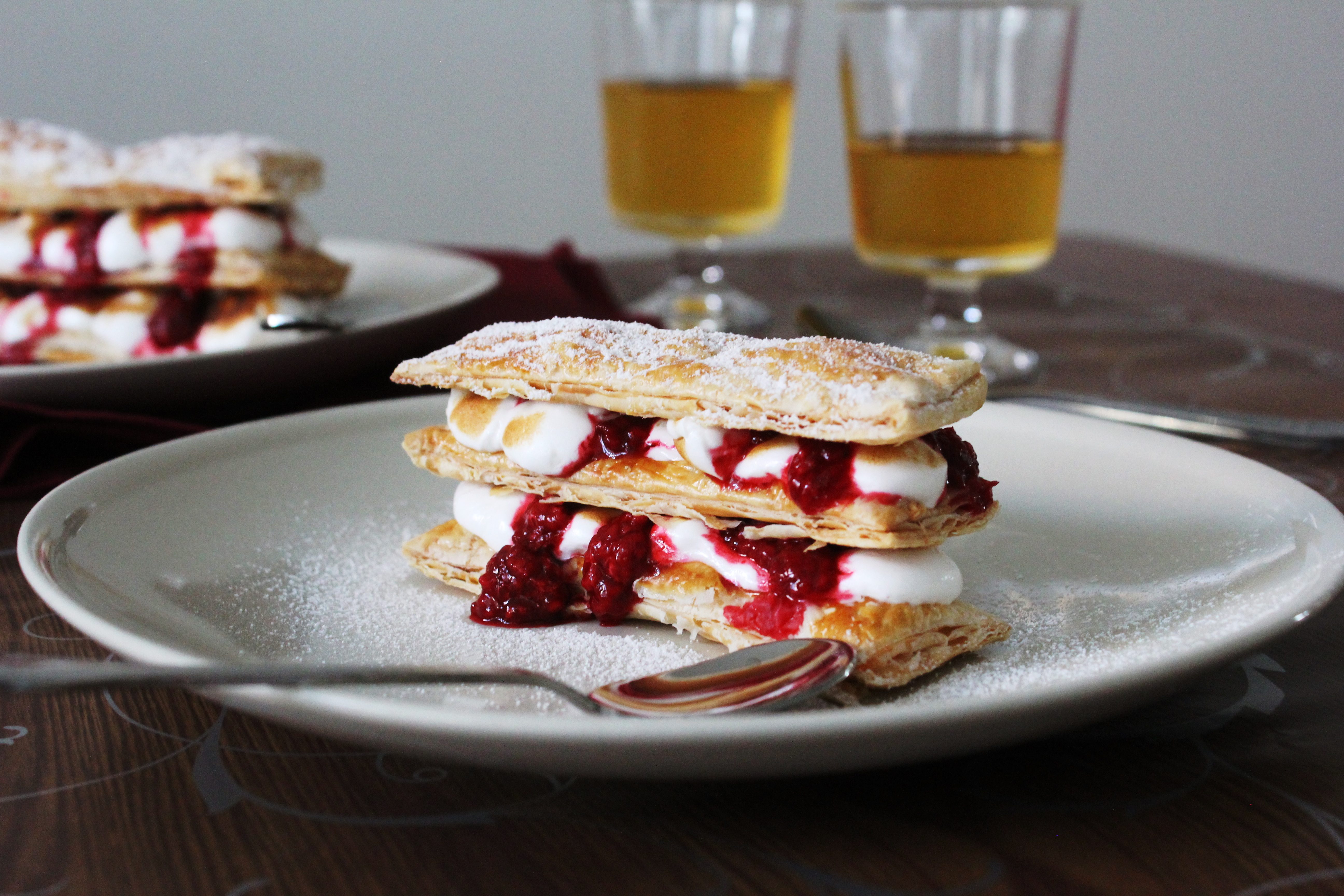 Raspberry Millefeuille