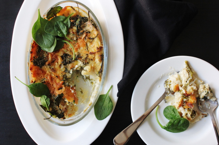 cauliflower broccoli gratin