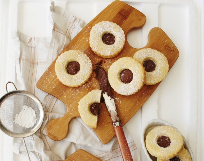 linzer cookies