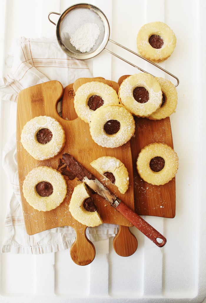 linzer cookies