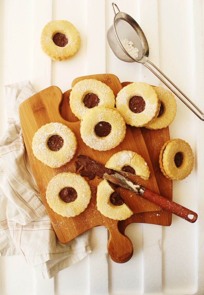 linzer cookies