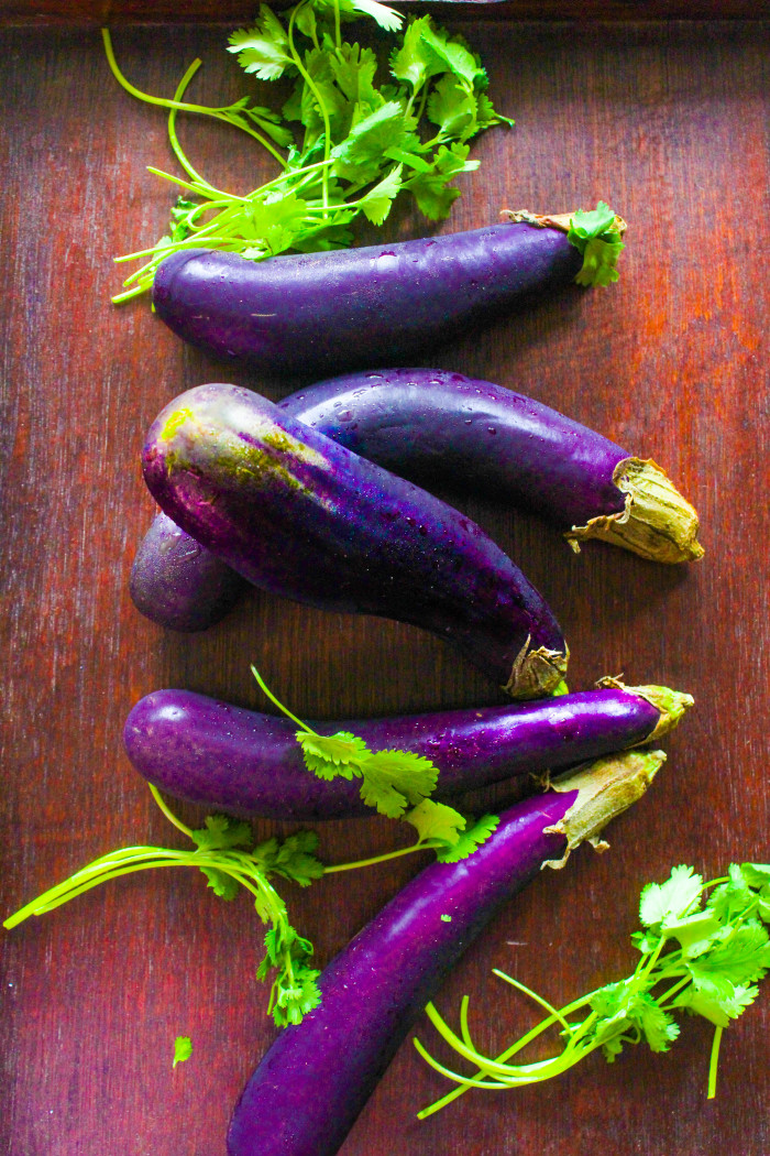 spicy asian eggplant curry