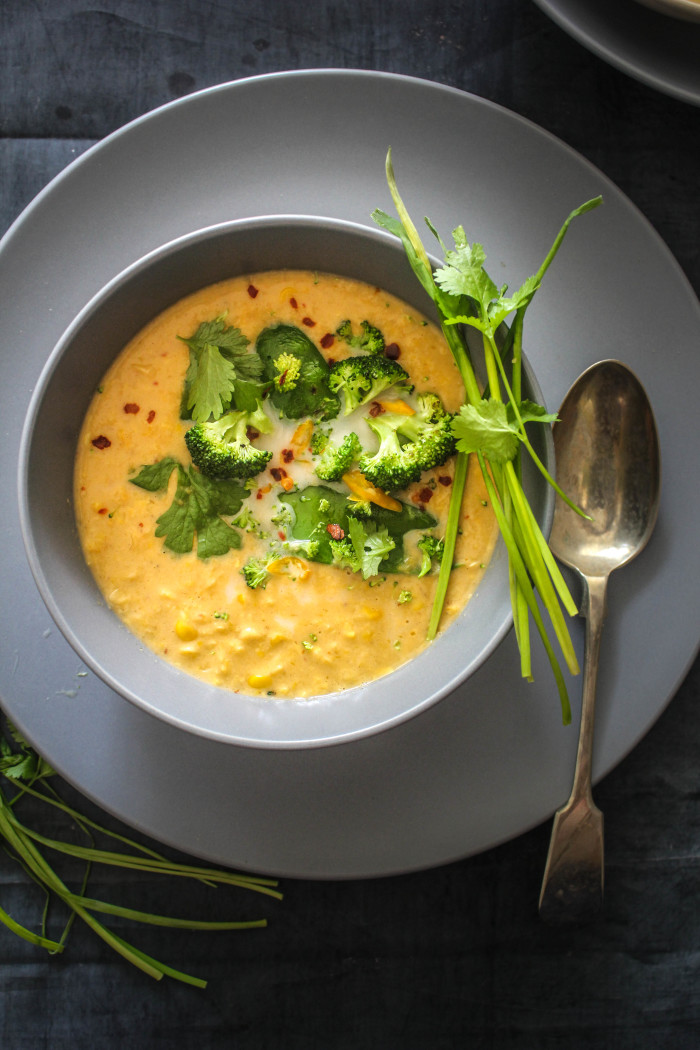 Spicy-Thai-Corn-Soup-With-Greens