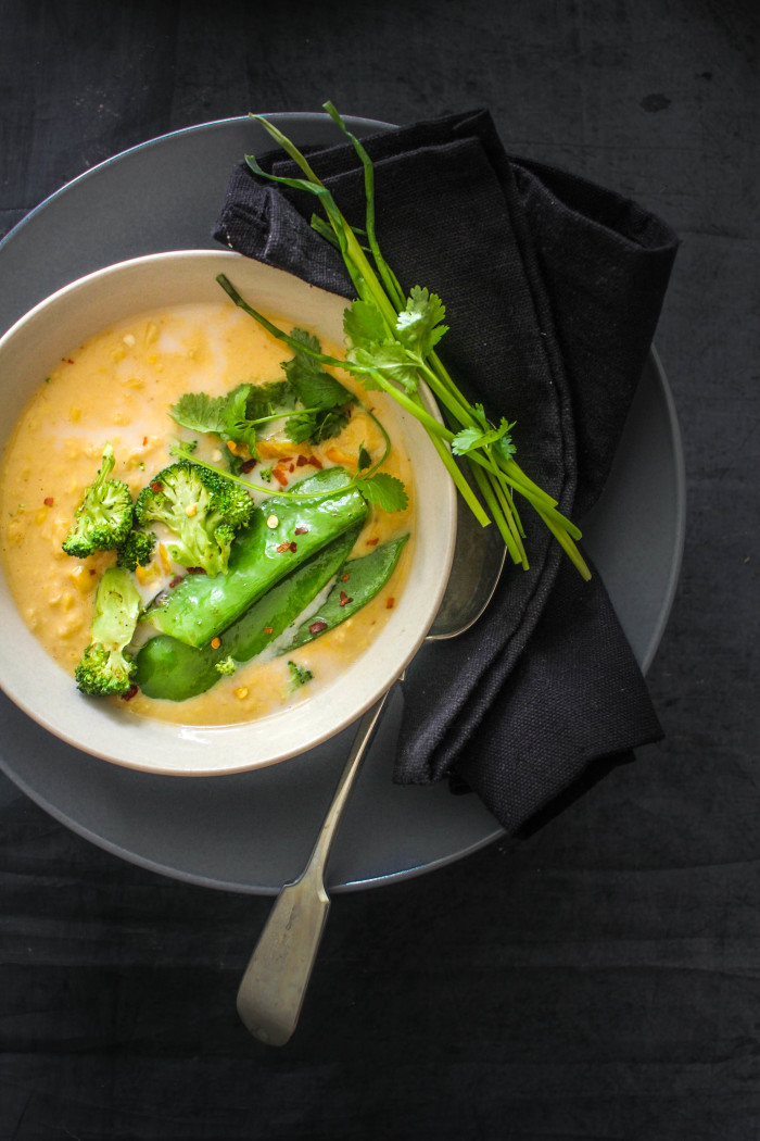 Spicy-Thai-Corn-Soup-With-Greens