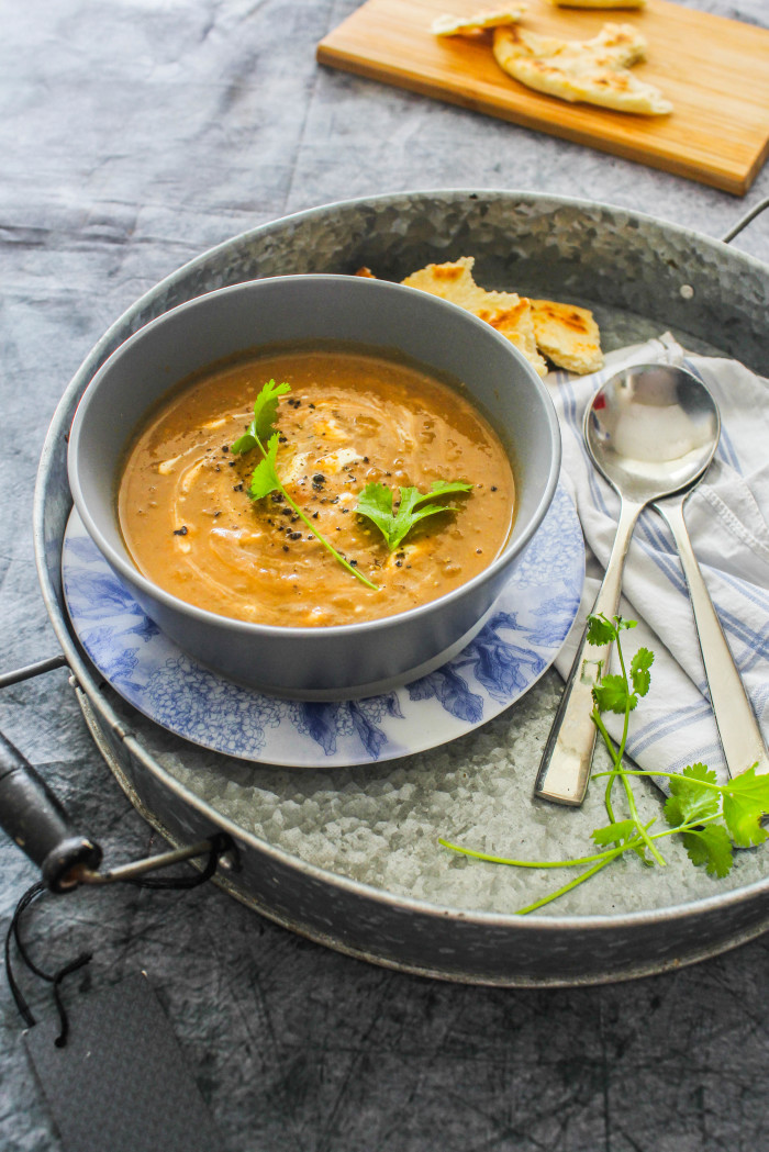 creamy lentil soup dal makhani
