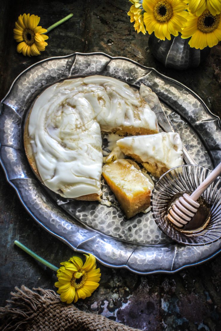 White Chocolate Mud Cake With Pineapple