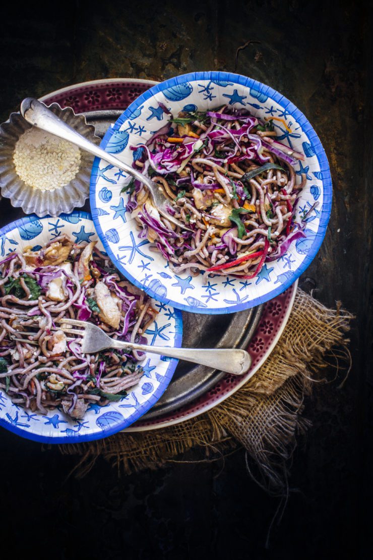 five spice chicken and noodles stir fry