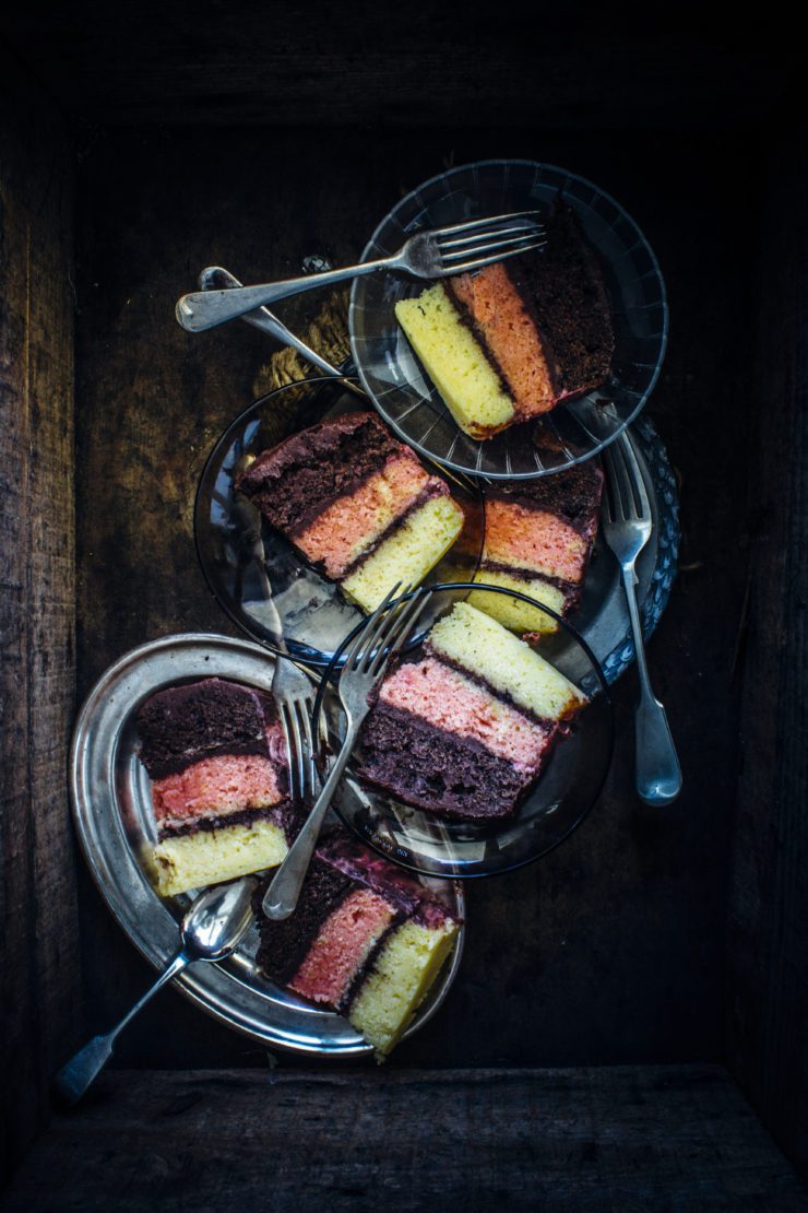 neapolitan cake