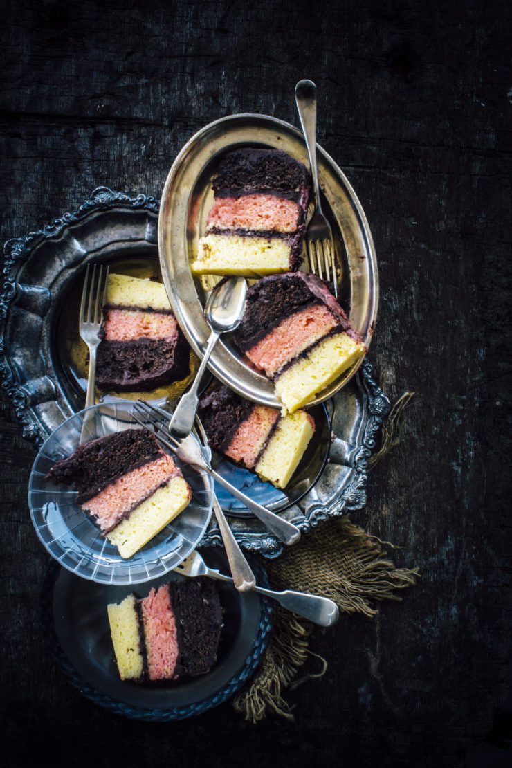 neapolitan cake