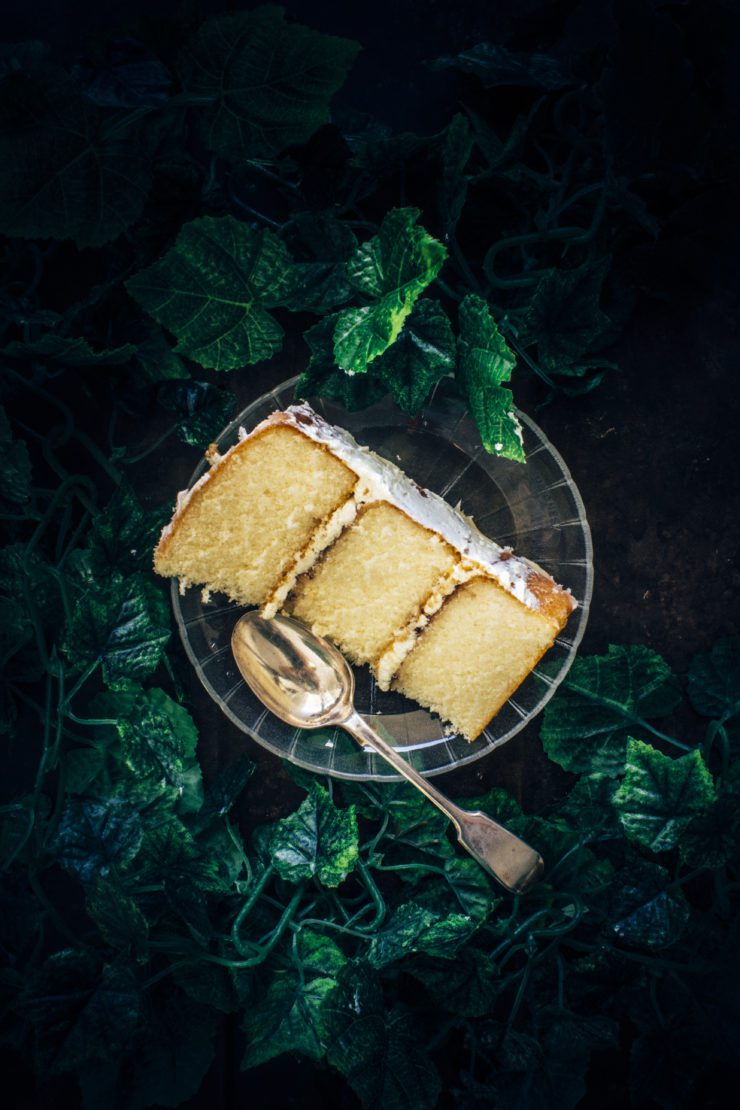 vanilla and earl grey cake