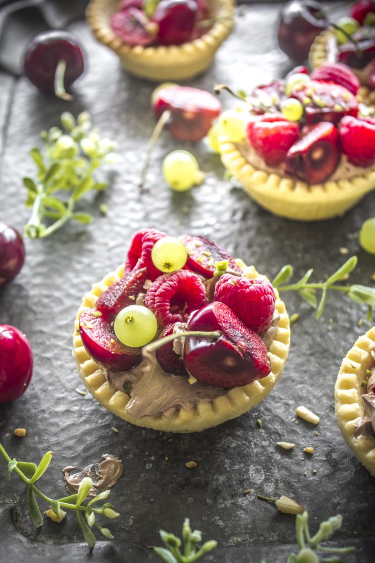 Chocolate Cream Tartlets