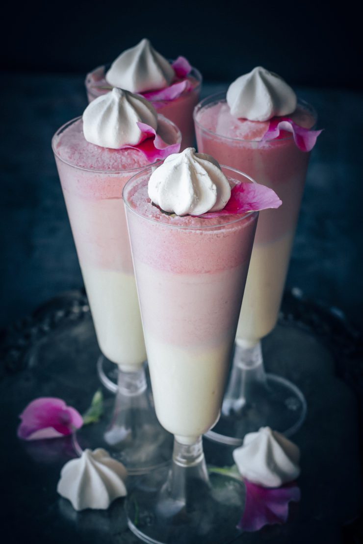 Rose And White Chocolate Mousse