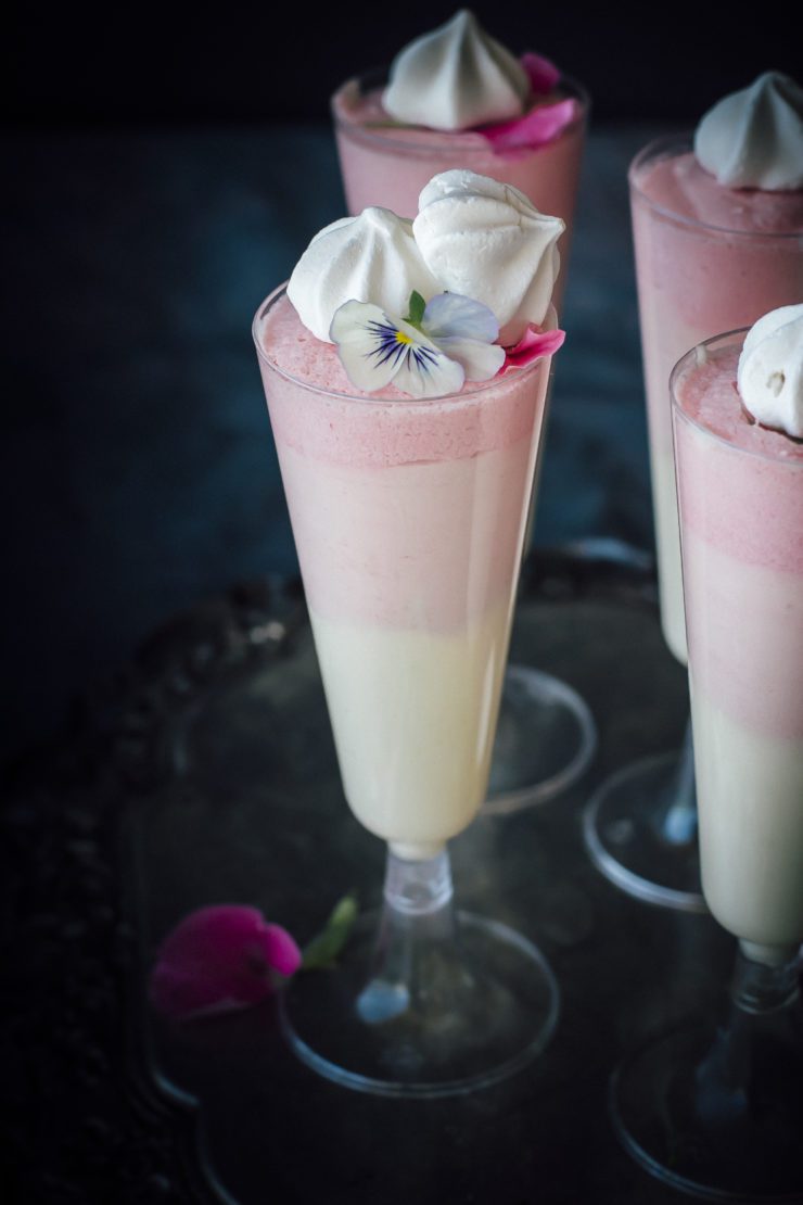 Rose And White Chocolate Mousse