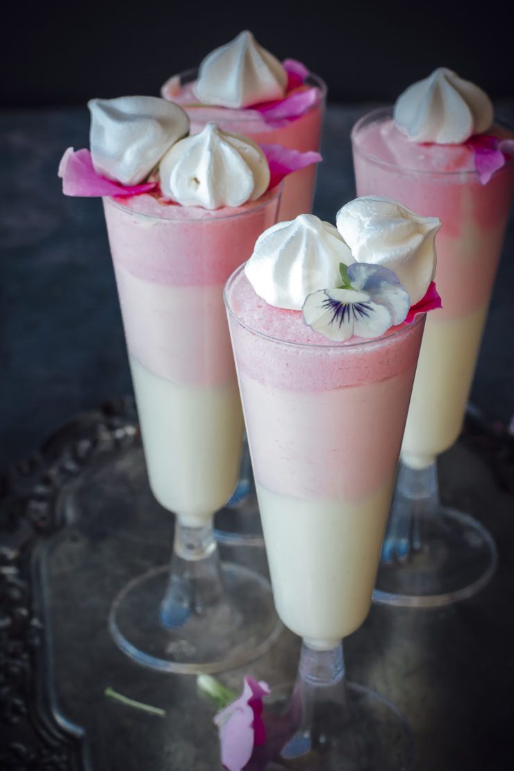 Rose And White Chocolate Mousse