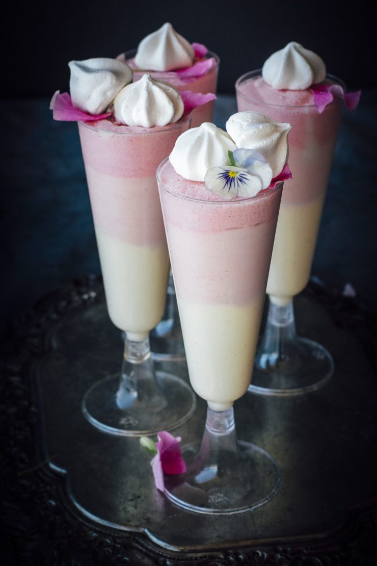 Rose And White Chocolate Mousse