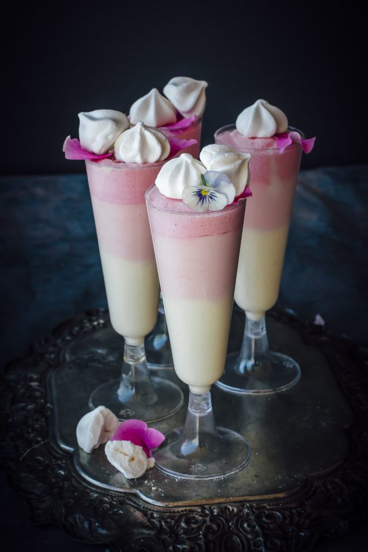 Rose And White Chocolate Mousse
