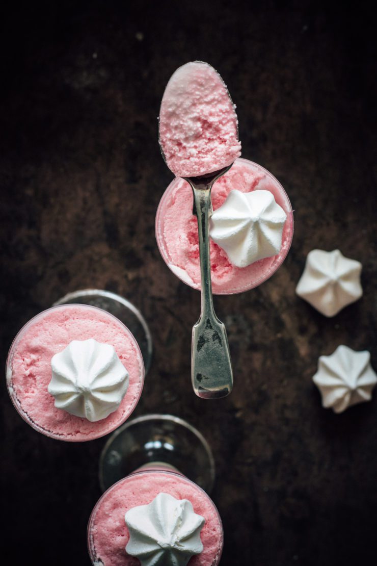 Rose And White Chocolate Mousse