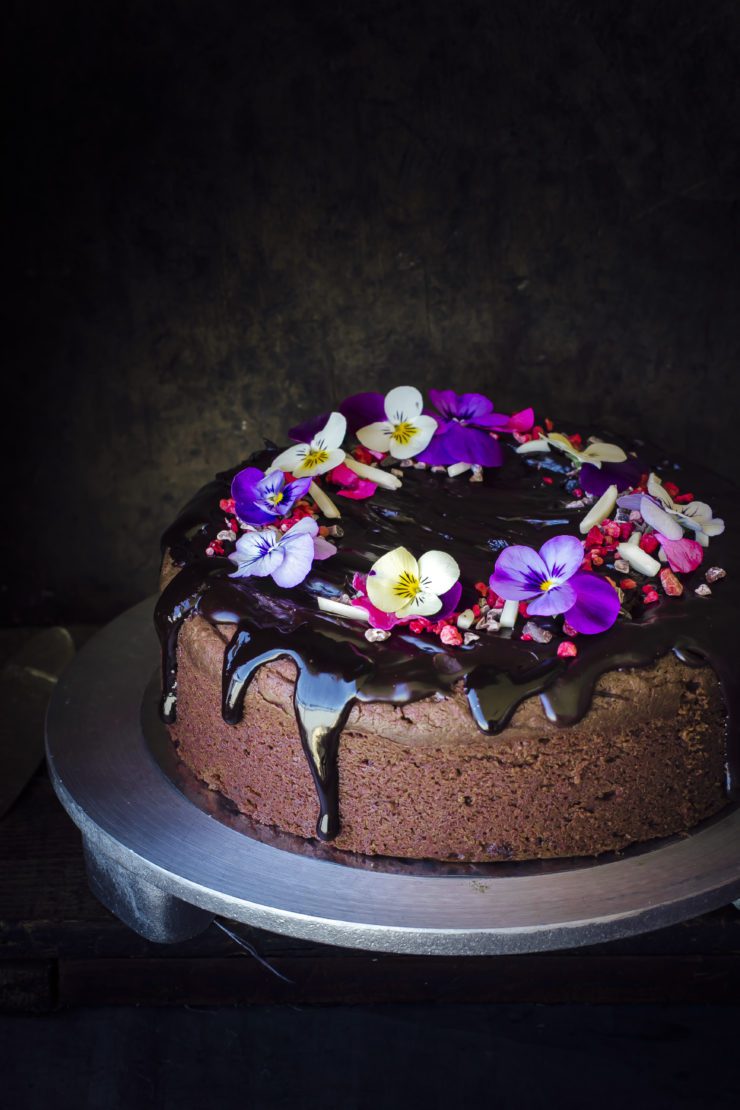 Eggless Chocolate Cake