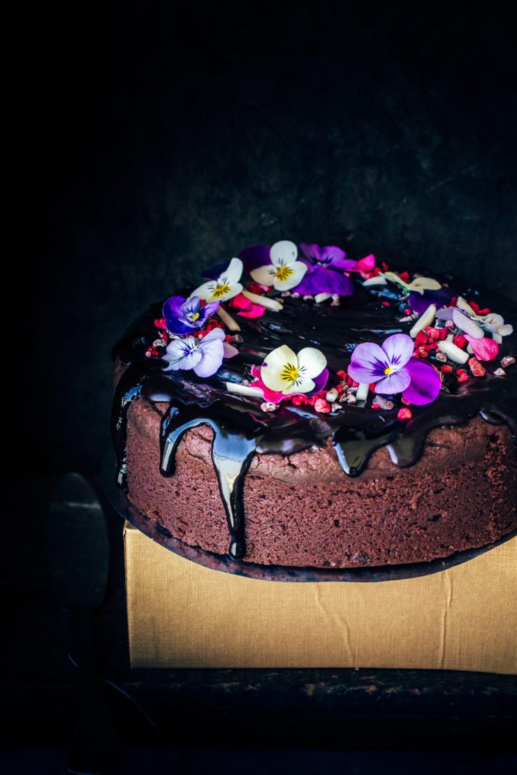 Eggless Chocolate Cake