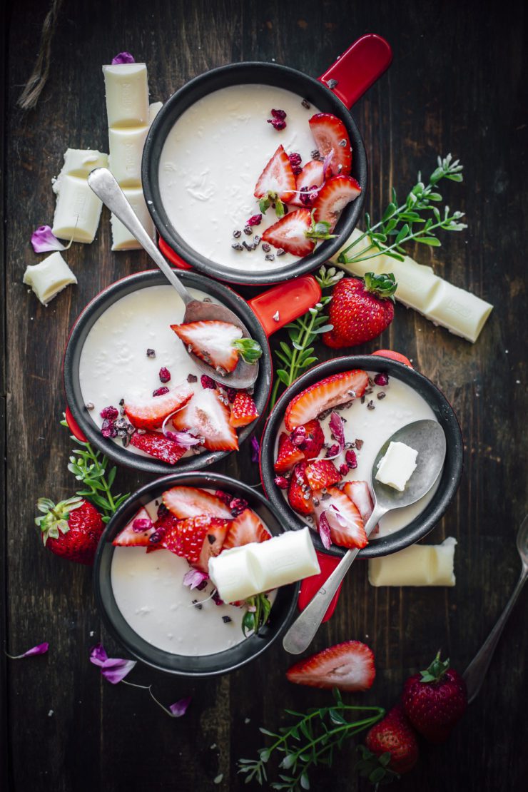 White Chocolate Panna Cotta