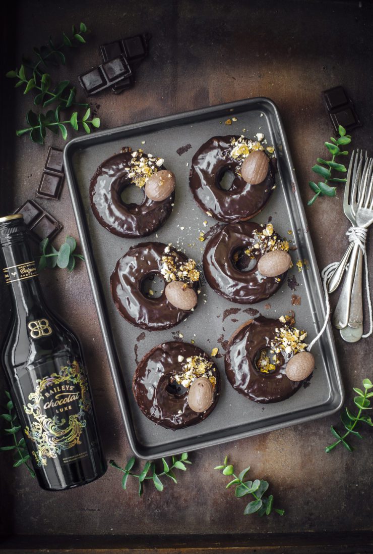 Baileys chocolate doughnuts