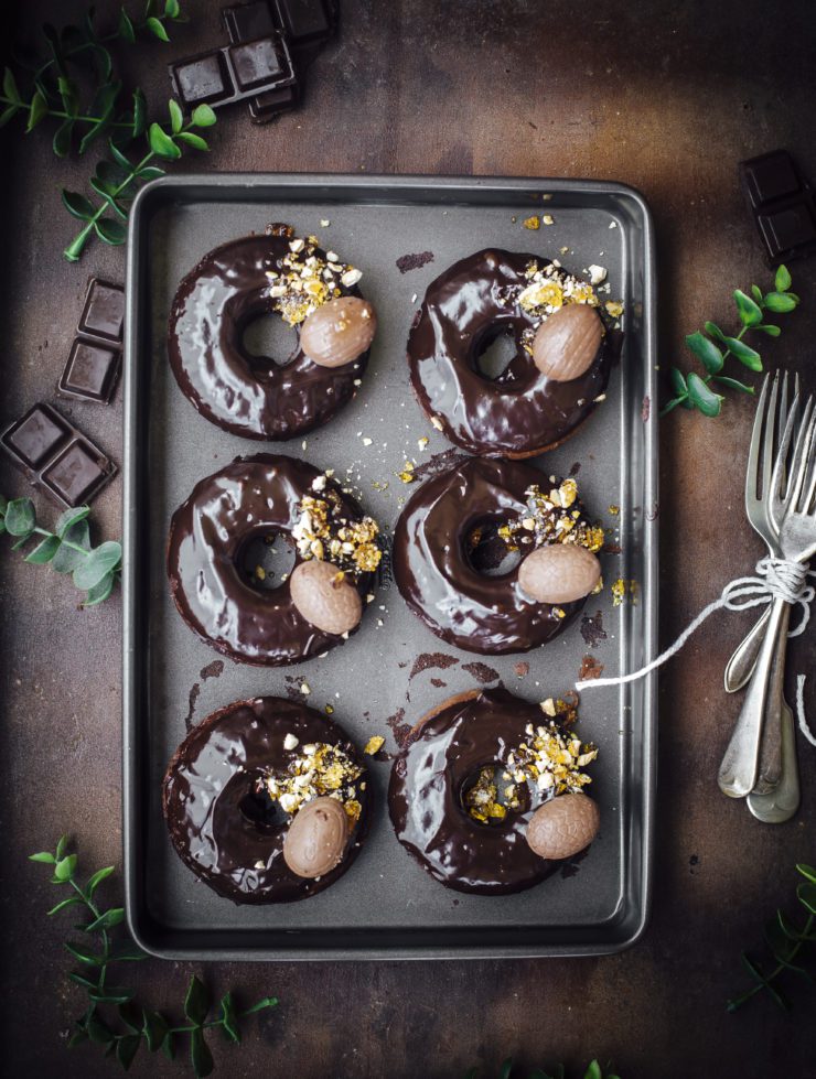 Baileys chocolate doughnuts