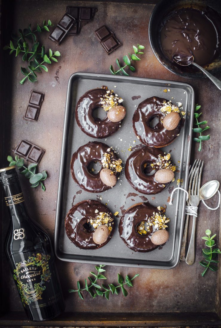 Baileys chocolate doughnuts