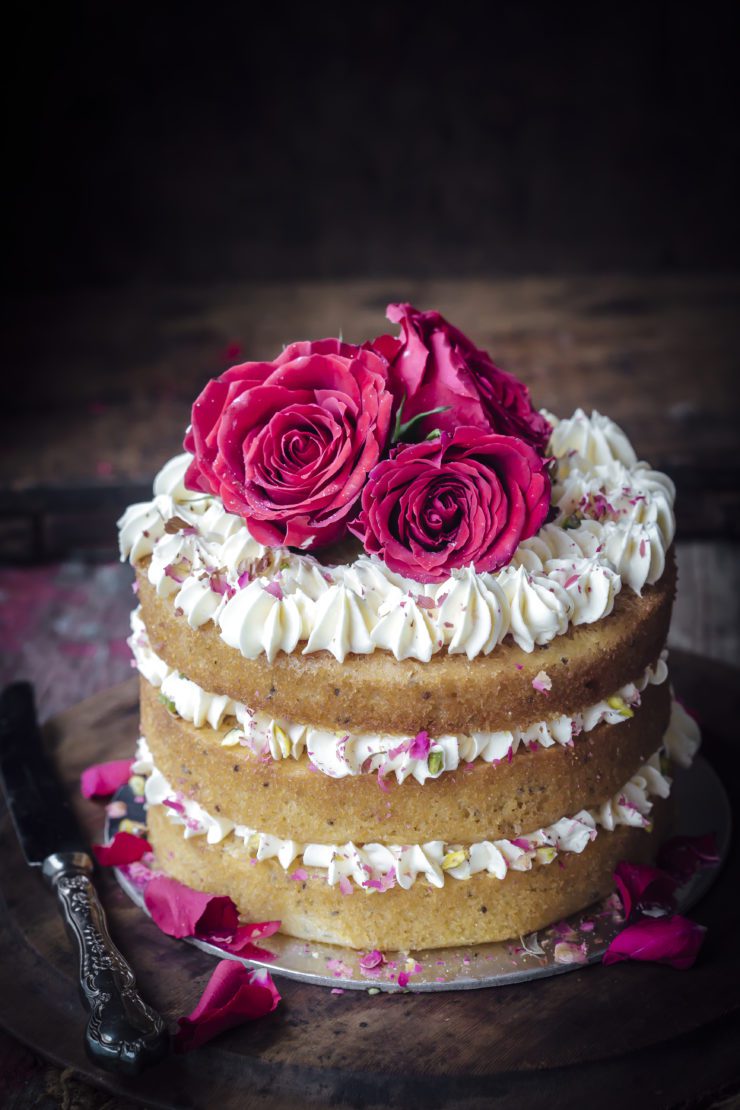 honey and poppy seed cake