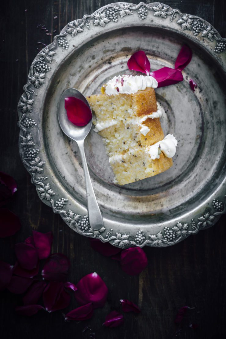 honey and poppy seed cake