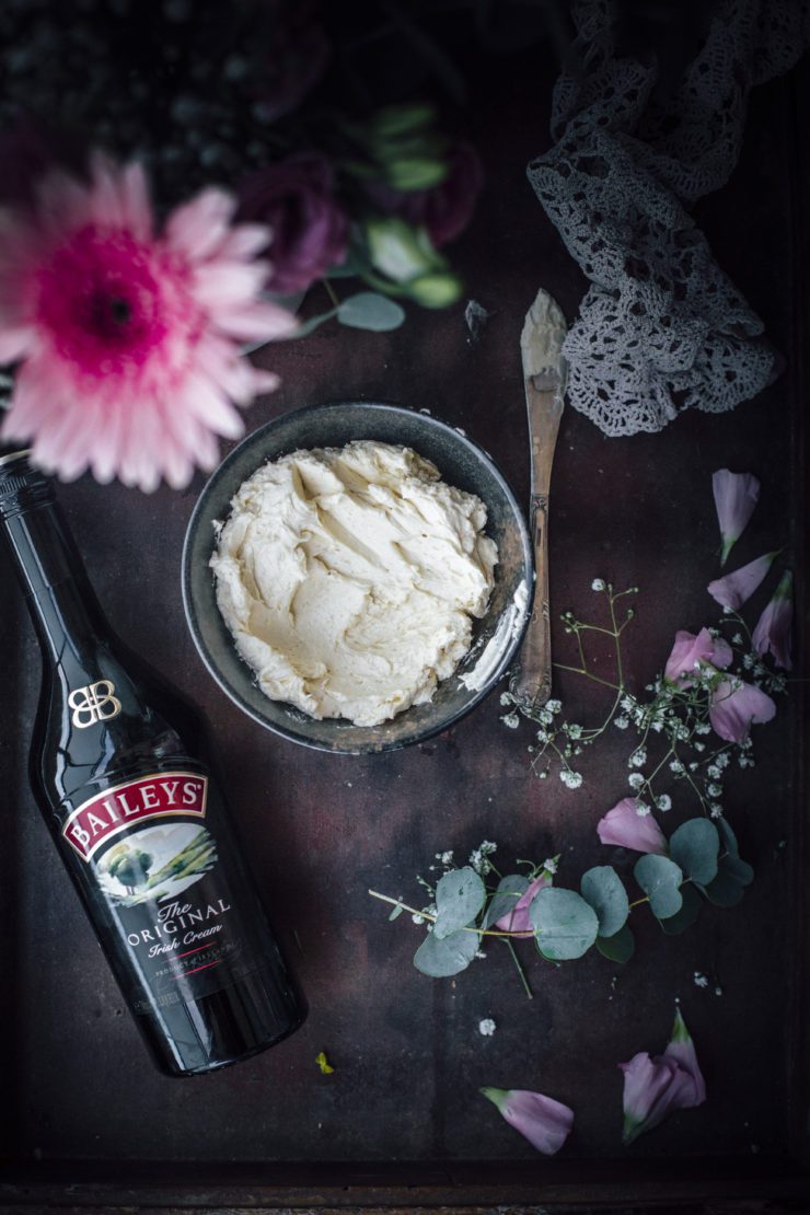 Hazelnut cake with Baileys buttercream