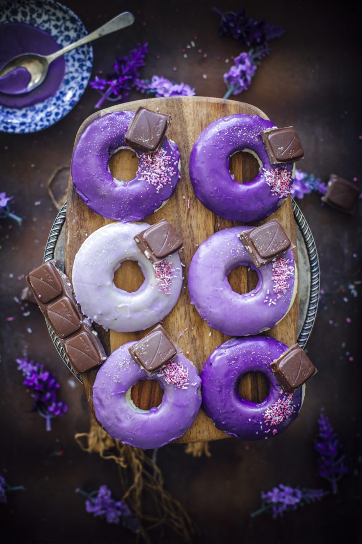 Baked Lavender Doughnuts