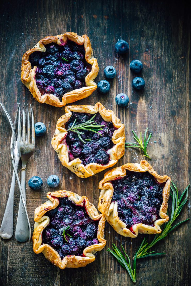 Blueberry Galettes