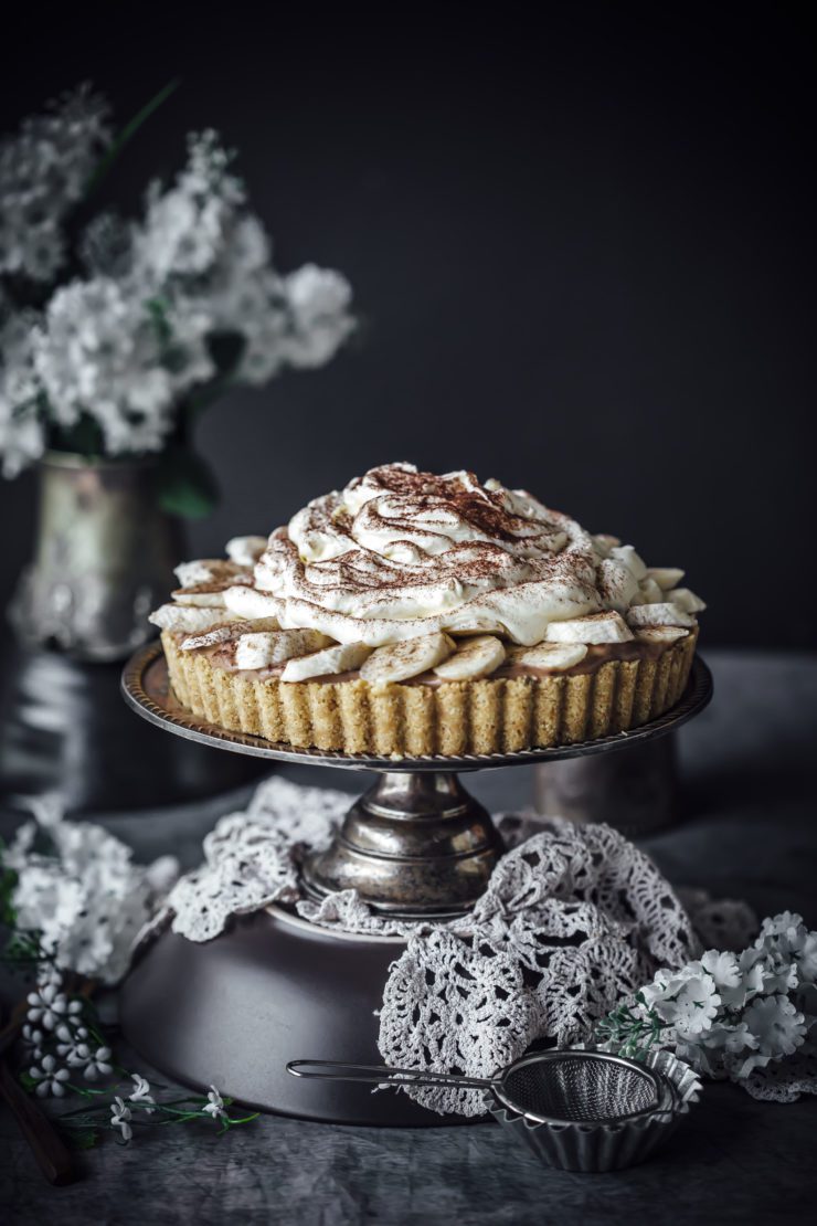 banoffee pie with nutella mousse