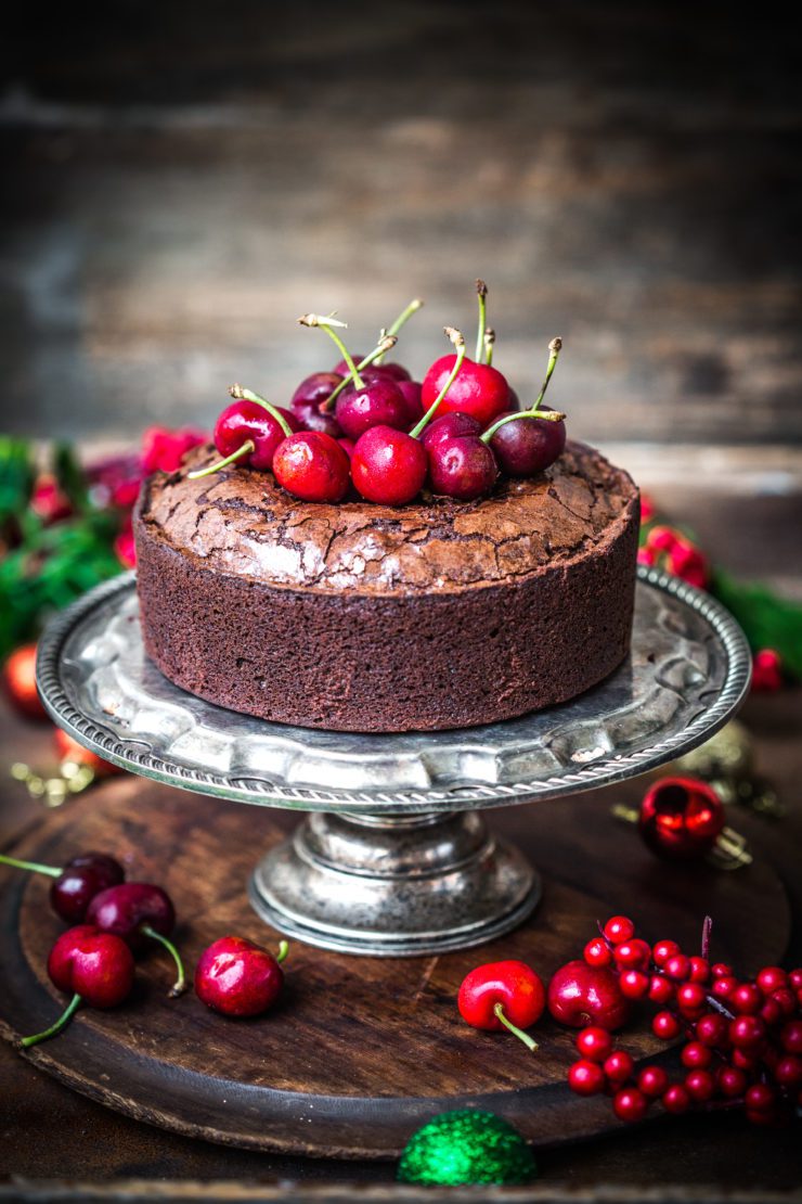 fudgy brownie cake