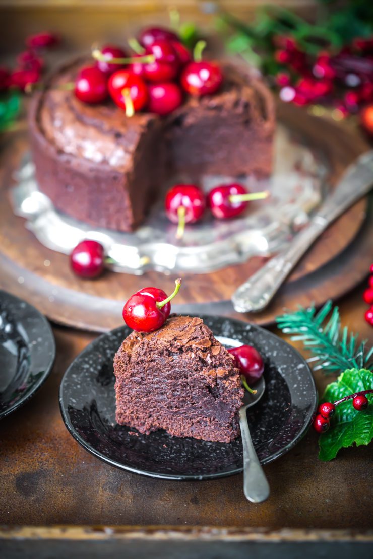 fudgy brownie cake