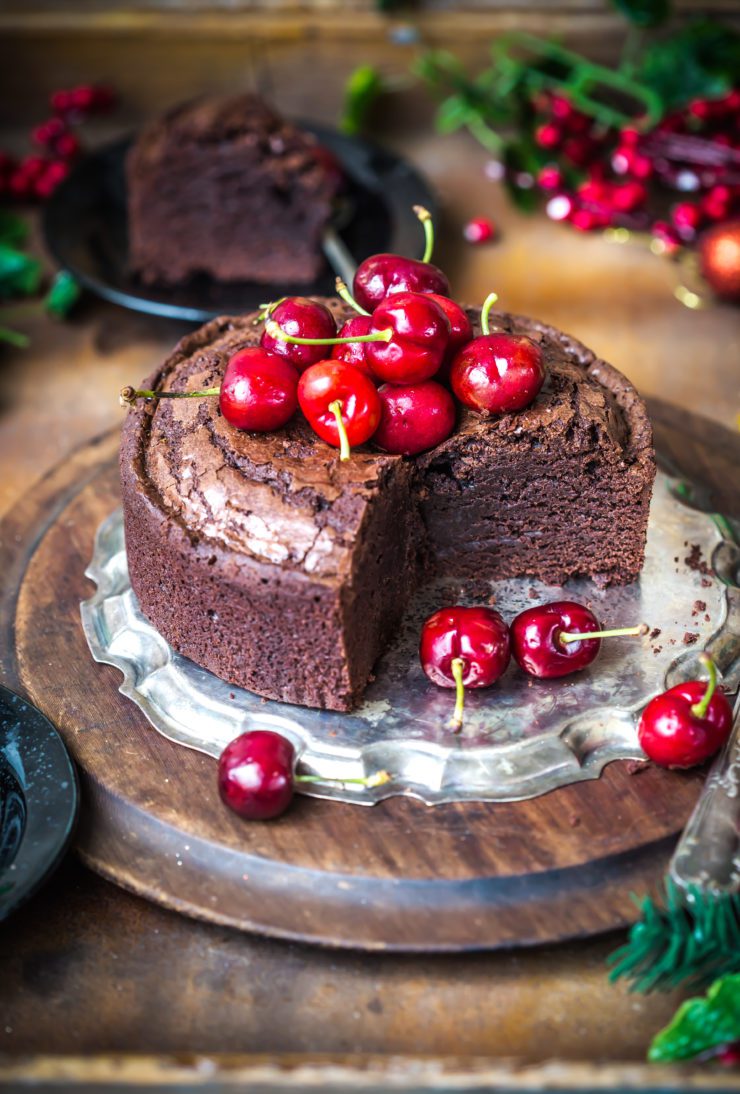 fudgy brownie cake