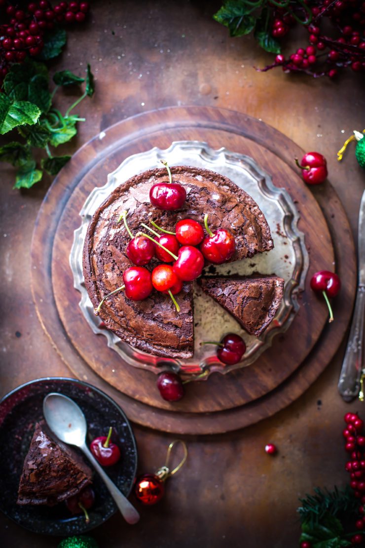 fudgy brownie cake