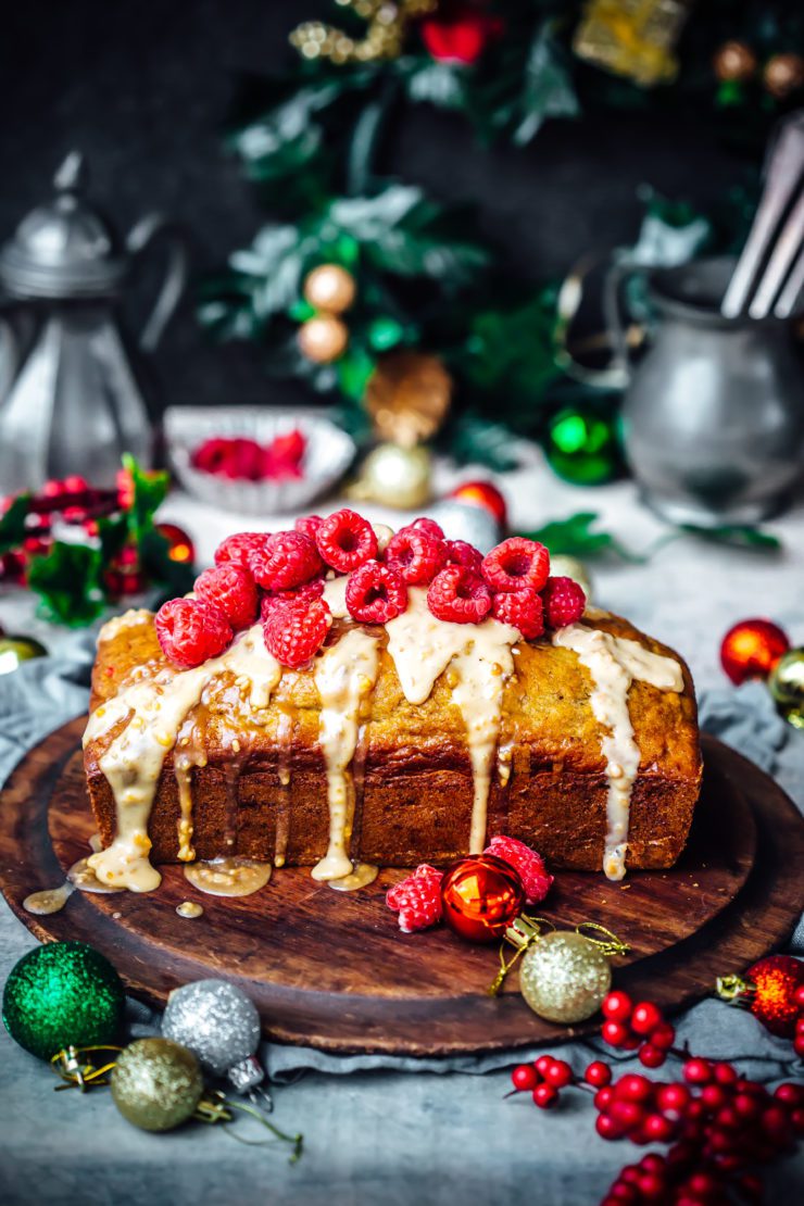 Banana Raspberry Bread