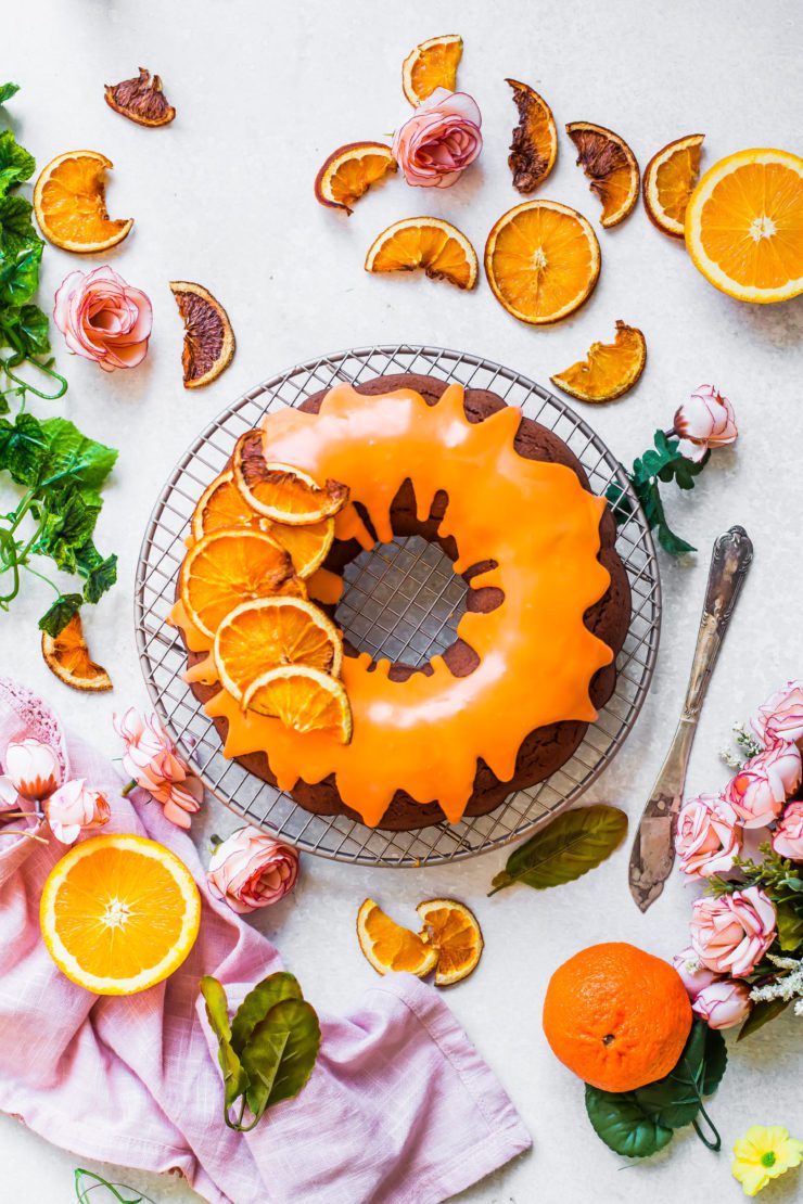 Orange and Chocolate Bundt Cake