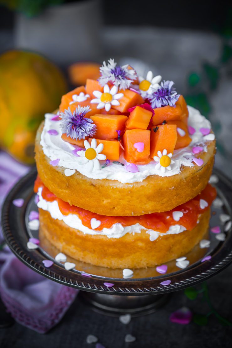 Papaya Lover’s Cake