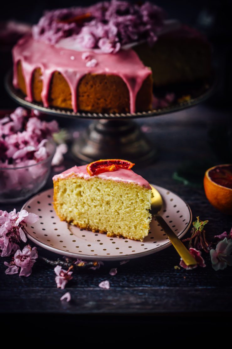 Blood Orange Olive Oil Cake