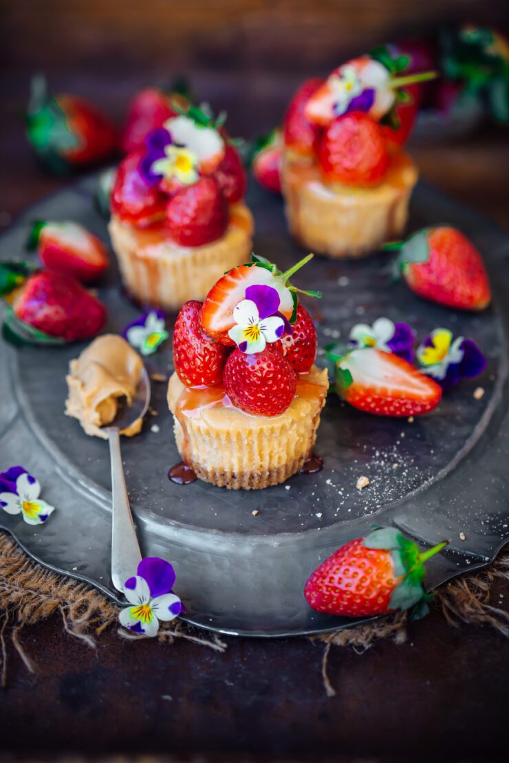 Peanut butter mini cheesecake