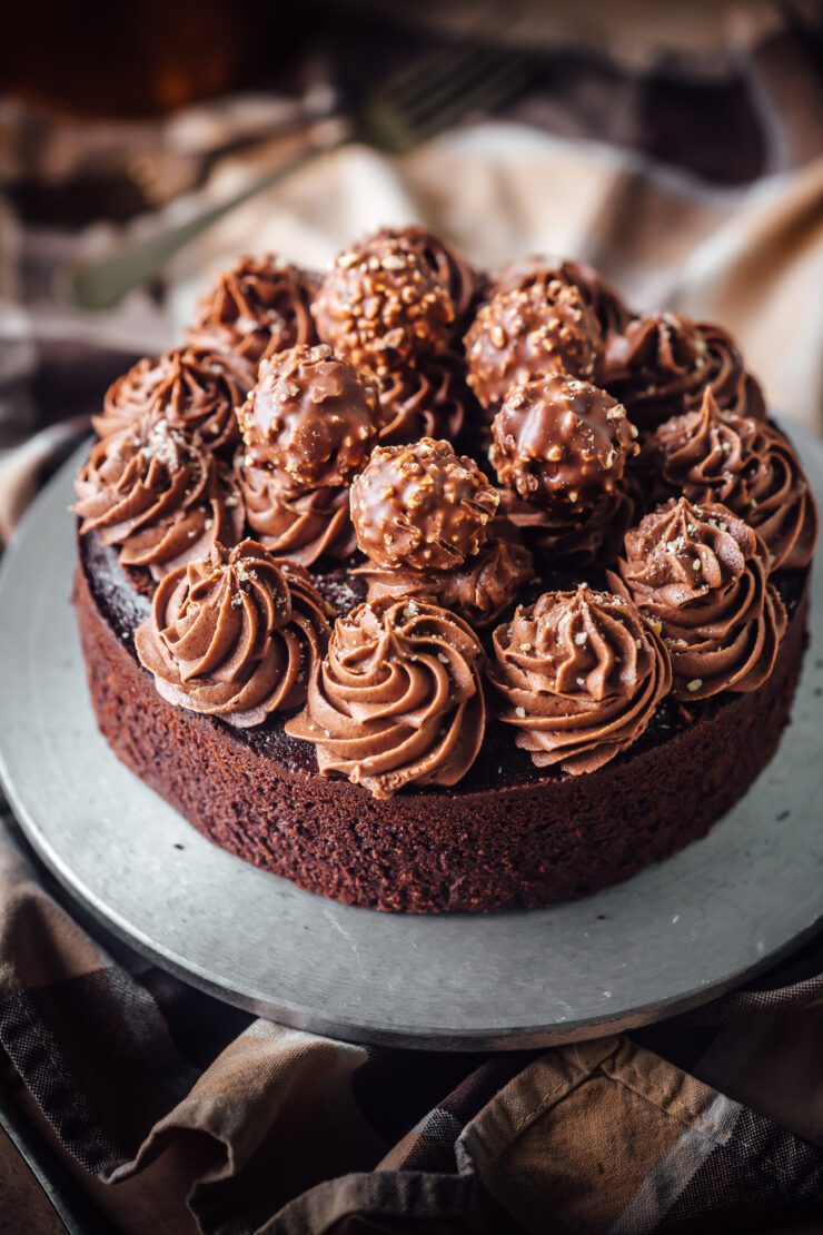 Fereero Rocher Chcolate Cake 