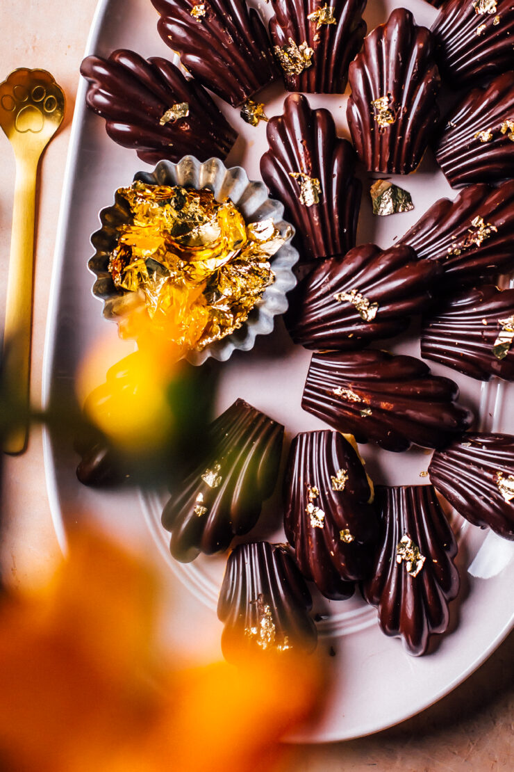 Chocolate and Orange Madeleines