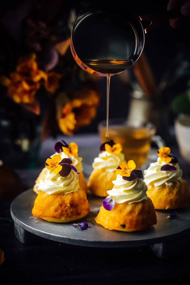 Mini Passionfruit Cakes