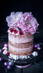 Red Velvet And Almond Cake - Sugar et al | Almond cakes 