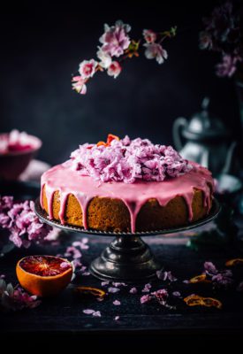 Blood Orange Olive Oil Cake