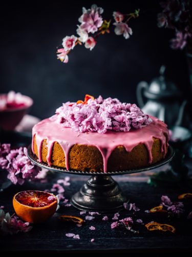 Blood Orange Olive Oil Cake